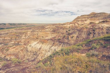 Drumheller, Alberta, Kanada 'nın Çorak Toprakları