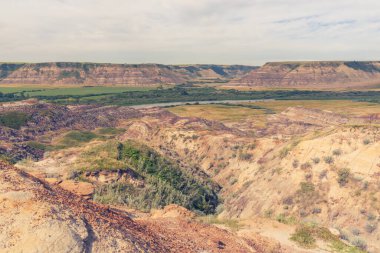 Drumheller, Alberta, Kanada 'nın Çorak Toprakları