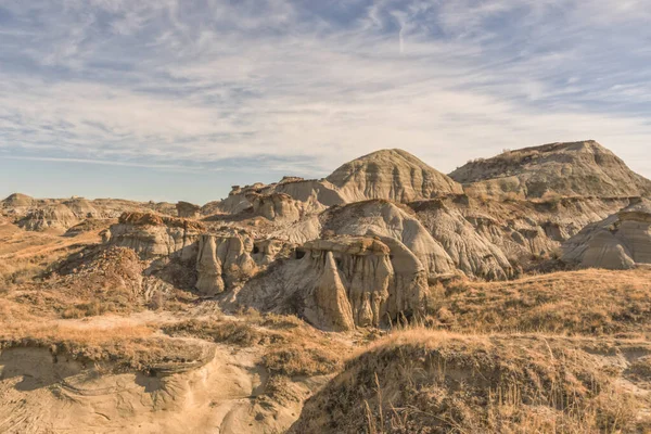 Çorak Topraklar Oluşumlar Alberta Dinozor Parkı Alberta Kanada — Stok fotoğraf