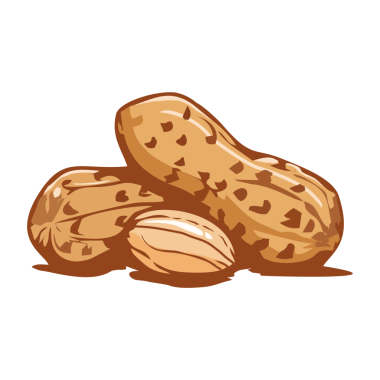 Kabukta yer fıstığı ve ayrı ayrı