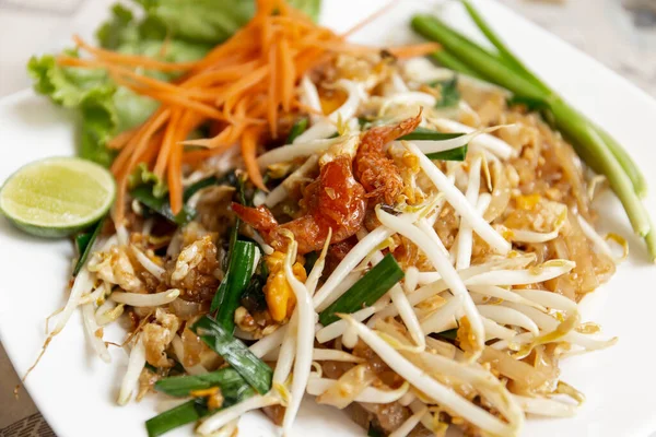 Pad Thai Thailändisches Essen — Stockfoto