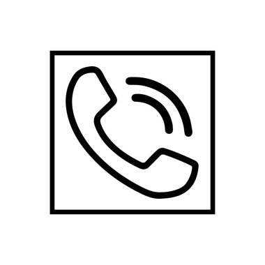 Kullanıcı Arayüzü, Broşür, El ilanları, Bilgi Grafikleri için Telefon Simgesi