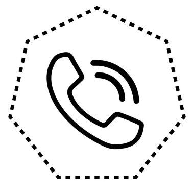 Kullanıcı Arayüzü, Broşür, El ilanları, Bilgi Grafikleri için Telefon Simgesi