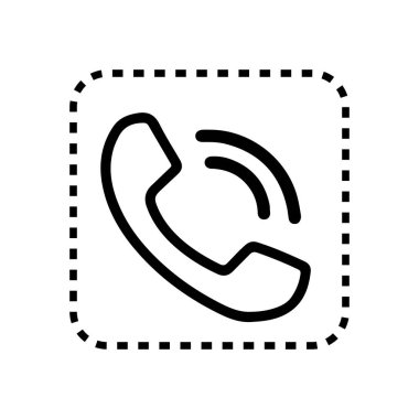 Kullanıcı Arayüzü, Broşür, El ilanları, Bilgi Grafikleri için Telefon Simgesi