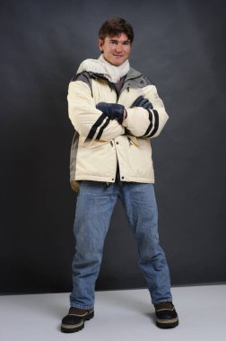 Seksi çocuk fotoğraf için poz veriyor..