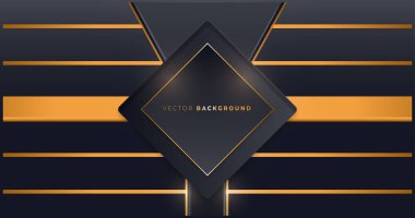 Abstract dark blue and silver background design