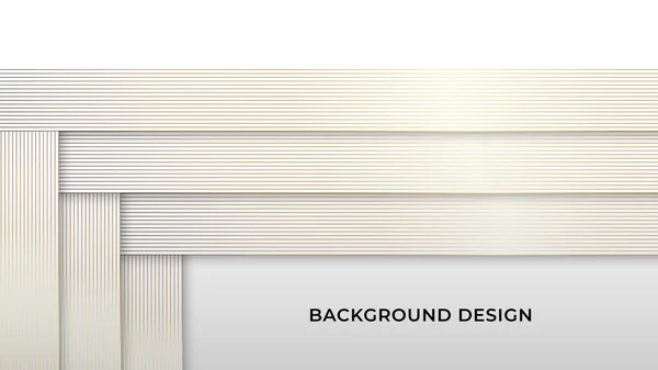 幾何学的な金線様式の背景設計 — ストックベクタ