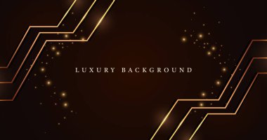 altın çizgi geometrik arkaplan tasarımı