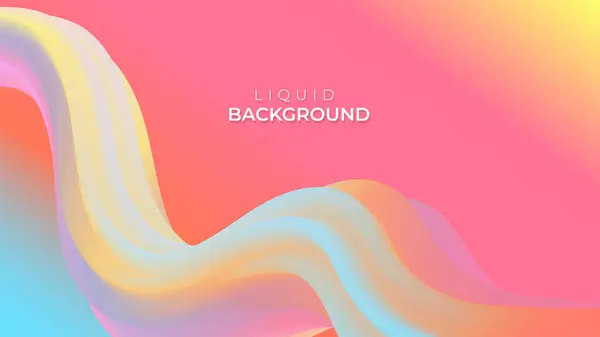 Gradyan sıvı arkaplan tasarımı