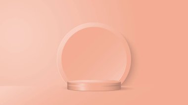 yumuşak renk podyum arkaplan tasarımı