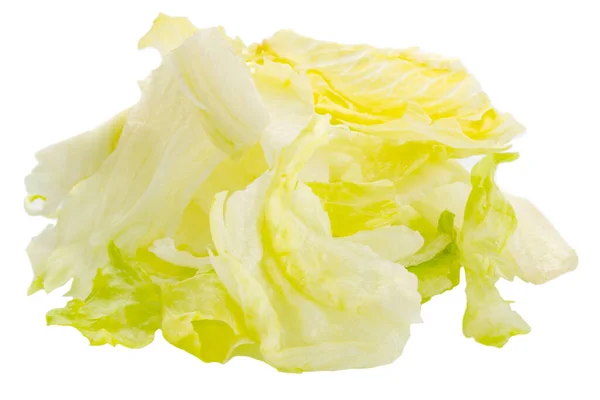 White Cabbage Leaves Isolated White Background — Stock Photo, Image