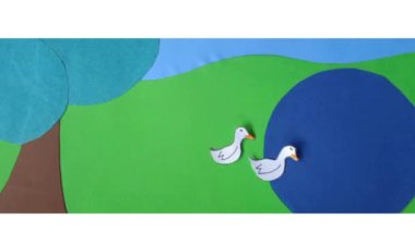 Güzel ve renkli bir deseni olan soyut bir arkaplan