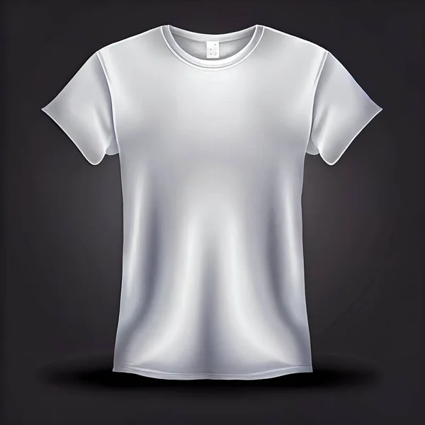 a white t - shirt on a black background with a shadow effect in the middle of the image and a black background. .