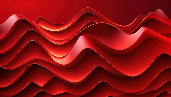 a red background with wavy lines and a red background with a sun.