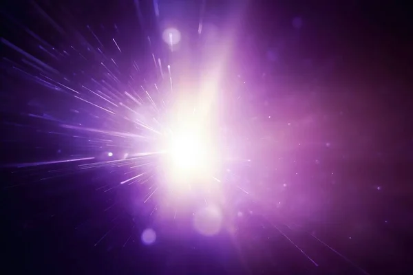 a bright purple background with a star burst in the middle of the center of the image and a black background with a white center in the middle of the center.
