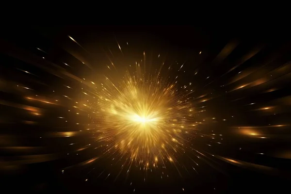 a yellow and black background with a burst of light in the middle of the image and a black background with a burst of light in the middle.