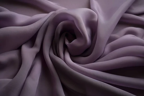 a close up of a purple fabric with very thin lines on it\'s edges and a very soft, wrinkled fabric in the middle.