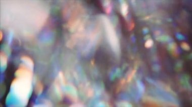 Dinamik siber punk modasının ışıltılı arka planını değiştiriyorum. VJ görüntüleri.