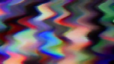 Kötü TV taklidi holografik siber punk rüya gibi ışıltılı arka plan. Eski bant efekti. Projeniz için en iyi seçenek.