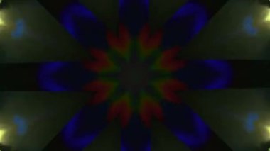 Soyut gökkuşağı arkaplanı. Moda bir kaleydoskop. Her proje için kullanılabilir. 3840x2160 çözünürlük.