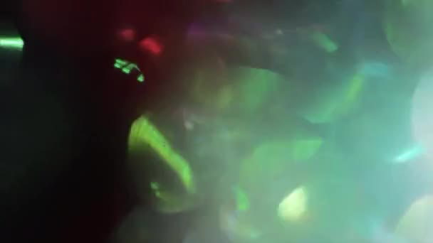 Fondo Holográfico Con Bucles Transiciones Luz Natural Luz Que Brilla — Vídeo de stock