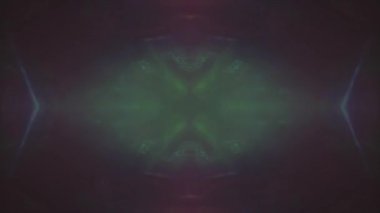 4k. Varicolored vintage cyberpunk psychedelic glittering background. Looped animation.