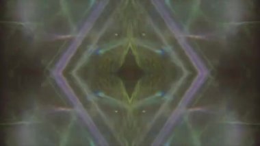 Mixed-colored elegant geometrical futuristic shimmering background. Holographic mirrored reflections in 4k.