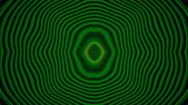 Multi-colored rainbow effect cyberpunk dreamy iridescent background with flashing circles in green color. 3840x2160p 4k footage for trending projects. 