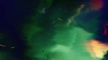 Multi-colored vintage futuristic dreamy iridescent background. 4k video for trending overlay. 