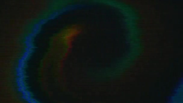 Transforming Neon Sci Dreamy Iridescent Background Maelstrom Funnel Spiral Endless — Stock video