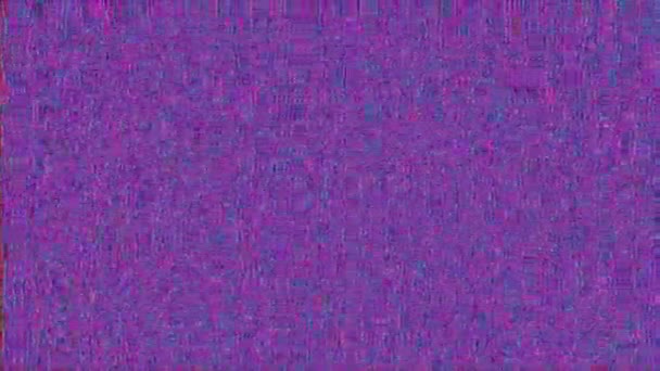 デジタルサイケデリックなネオン未来的な虹色の背景 動きの設計のための光漏れ — ストック動画