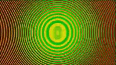 Multicolored highlight sci-fi dreamy holographic background growing circles deformation. Light transformations for your project. 