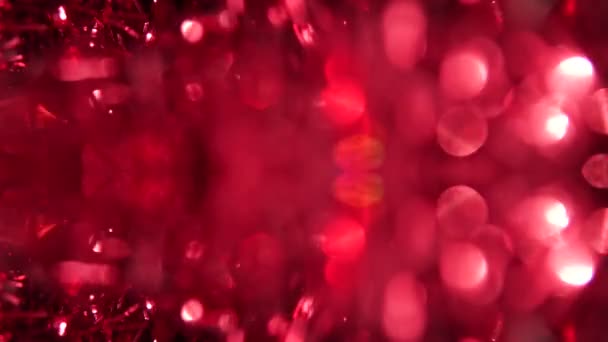Shaky Highlights Cyberpunk Elegant Shimmering Red Background Transitions Your Video — Stok video