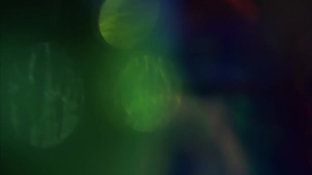 Colorful Bokeh Nostalgic Dreamy Shimmering Background Vfx Trending Overlay — Vídeos de Stock