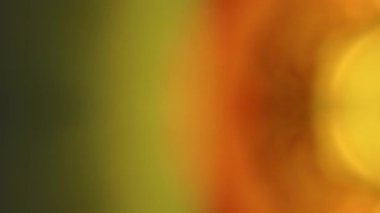 Transforming dynamic cyberpunk elegant shimmering background in yellow and green colours. Footage in 4k for your project. 