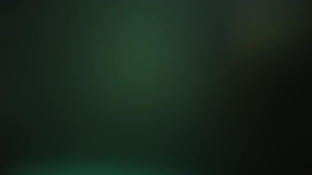 Повседневный Динамичный Футуристический Элегантный Голографический Фон Зеленый Оранжевый Мигалки Светопреобразования — стоковое видео