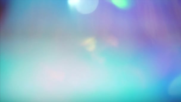 Transforming Bokeh Sci Psychedelic Glittering Background 3840X2160P Footage Any Kind — Stok video