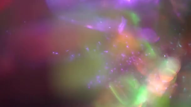Розкішні Спектральні Витоки Світла Природні Світлові Переходи Світлові Промені Світяться — стокове відео
