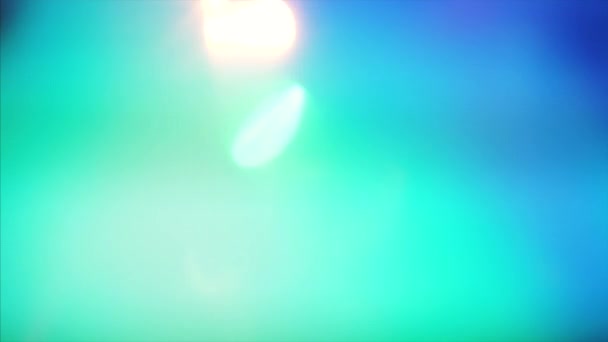 Красочный Научно Фантастический Модный Голографический Фон Трендовый Синий Бирюзовый Цвет — стоковое видео