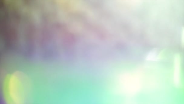 カラフルな虹色の効果懐かしいサイケデリックなきらびやかなホログラフィック背景 あらゆる種類のプロジェクトの4K映像 — ストック動画