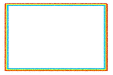 Rectangular  banner frames, borders, painted on white background. 