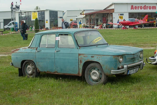 Targu Jiu Gorj Rumania Abril 2023 Vintage Car Dacia 1100 — Foto de Stock