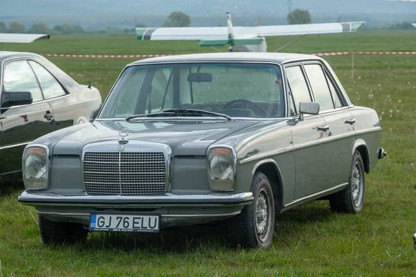 Targu Jiu Gorj Rumunia Kwietnia 2023 Vintage Car Mercedes Wystawie — Zdjęcie stockowe