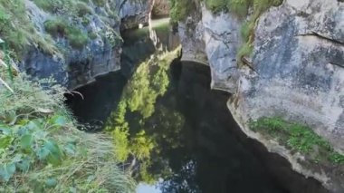 Corcoaia Gorge (Cheile Corcoaia), Cerna yakınlarındaki koruma alanı, Pades, Gorj ilçesi, Romanya