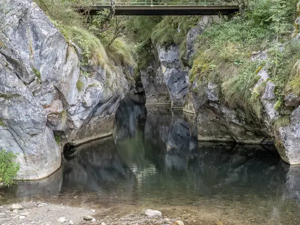 Φαράγγι Corcoaia Cheile Corcoaia Προστατευόμενη Περιοχή Κοντά Στο Cerna Sat — Φωτογραφία Αρχείου