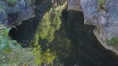 Corcoaia Gorge (Cheile Corcoaia), Cerna yakınlarındaki koruma alanı, Pades, Gorj ilçesi, Romanya
