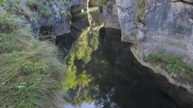 Corcoaia Gorge (Cheile Corcoaia), Cerna yakınlarındaki koruma alanı, Pades, Gorj ilçesi, Romanya