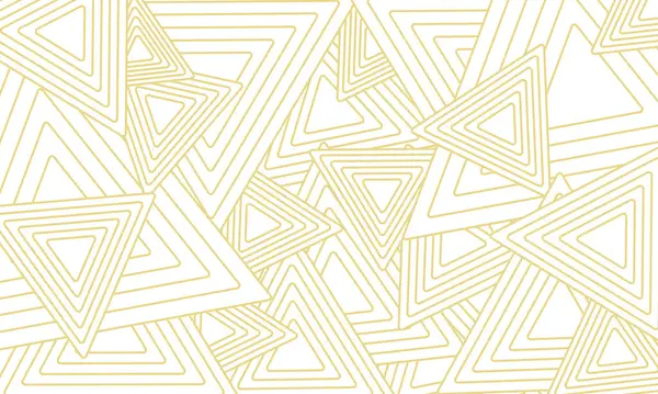 Fondo Amarillo Abstracto Con Triángulos —  Fotos de Stock