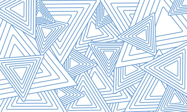 Fondo Azul Abstracto Con Triángulos —  Fotos de Stock