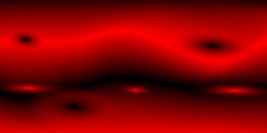 Kırmızı bulanık gradyanı olan soyut siyah arkaplan ve boşluğu kopyala.